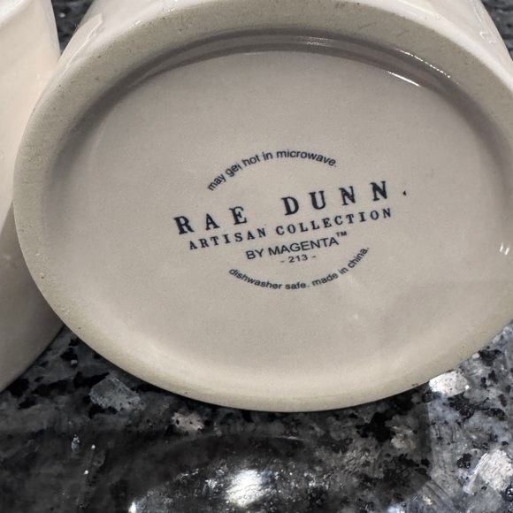 🌶️🥑 Fun Cool Rae Dunn White Ceramic Salsa and Guac Bowls 🌶️🥑 - Picture 12 of 14